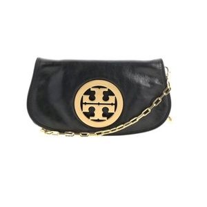 Tory Burch Monogram Crossbody Leather Bag